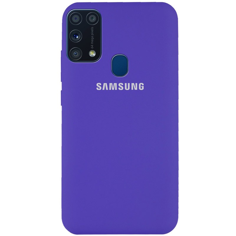 Silicone Cover Full Protective для Samsung Galaxy M31 (Purple)-0