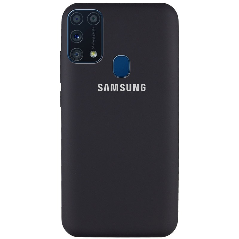 Silicone Cover Full Protective для Samsung Galaxy M31 (Black)-0
