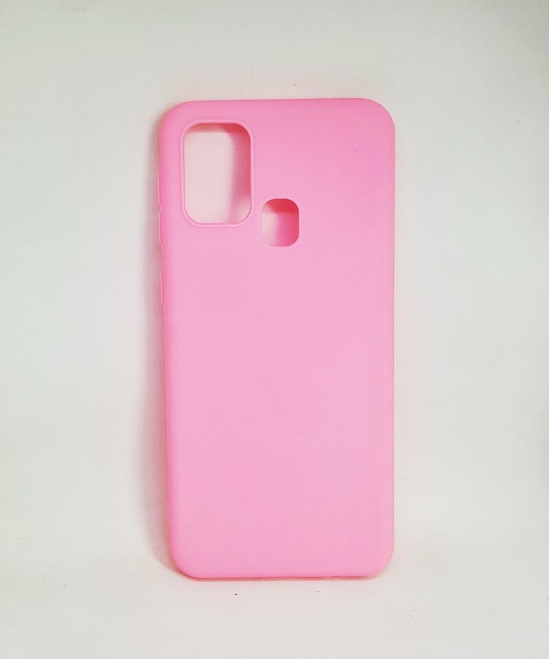 Накладка Soft case для Samsung M31 рожева-0