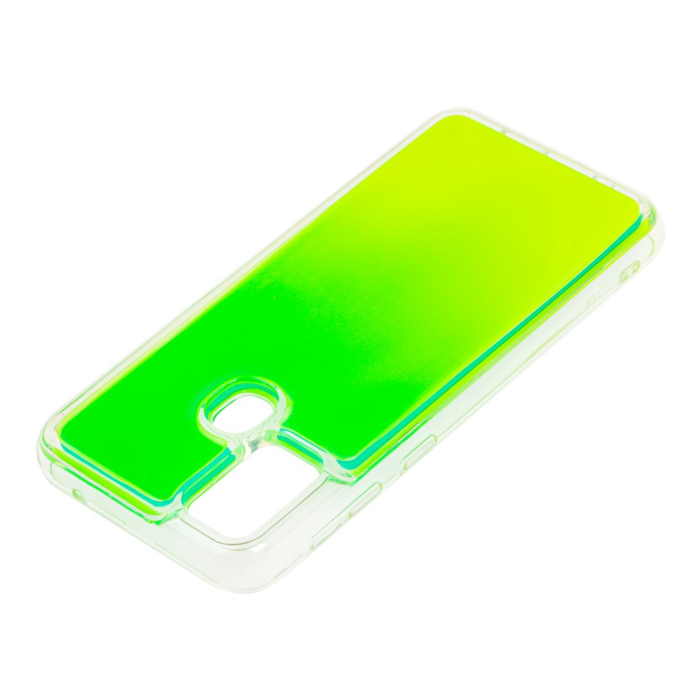 Накладка Neon Sand для Samsung A21s Зелений-1