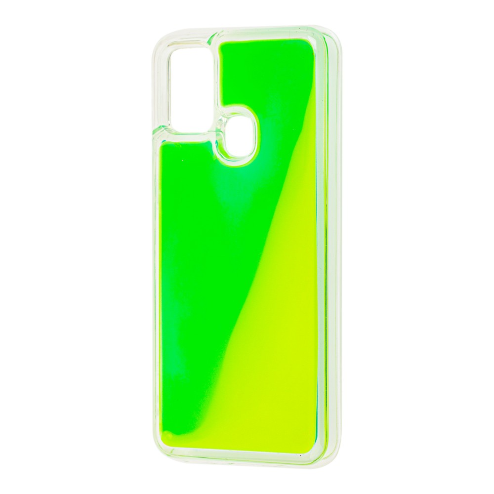 Накладка Neon Sand для Samsung A21s Зелений-0