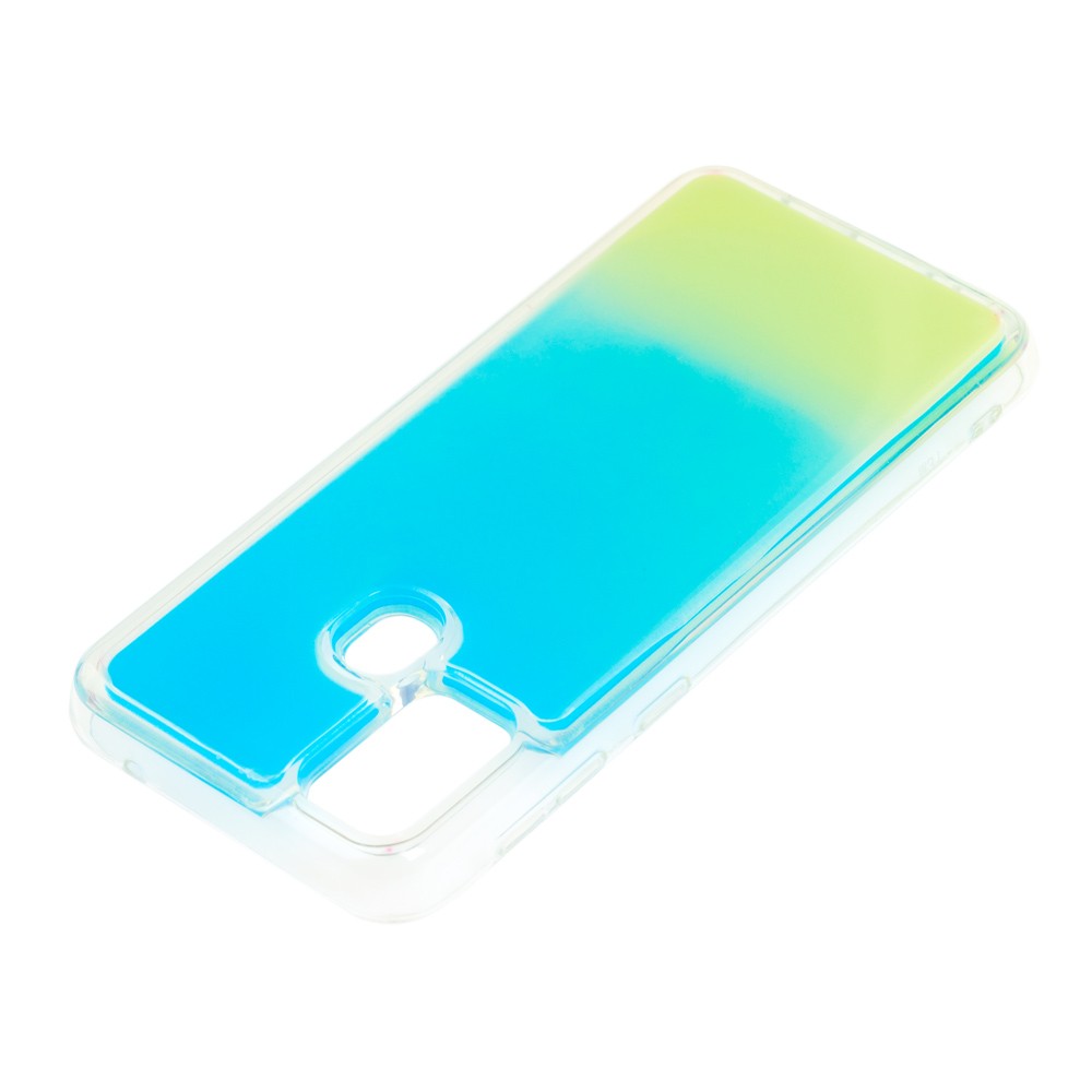 Накладка Neon Sand для Samsung A21s Блакитний-1