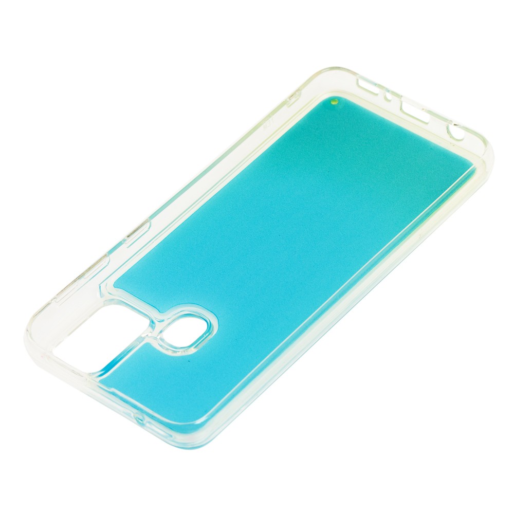 Накладка Neon Sand для Samsung A21s Блакитний-2