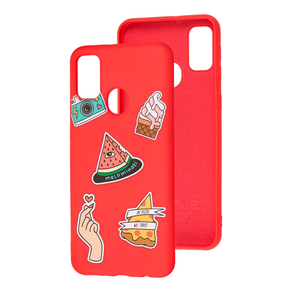 WAVE Fancy для Samsung M21/M30s (M215/M307) (color style watermelon/red)-0
