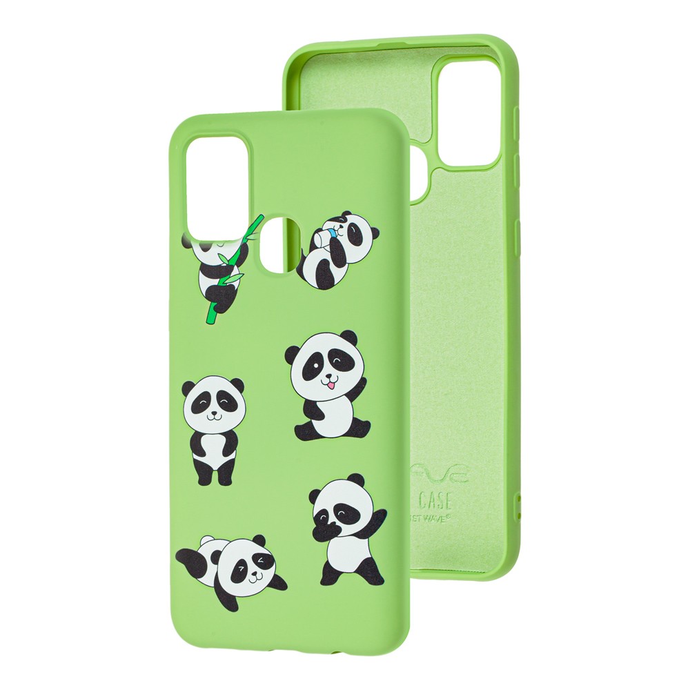WAVE Fancy для Samsung M31 (M315) (funny panda/mint gum)-0