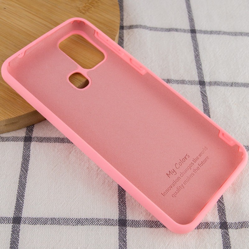 Silicone Cover My Color Full Protective (A) для Samsung M31 (Pink)-2