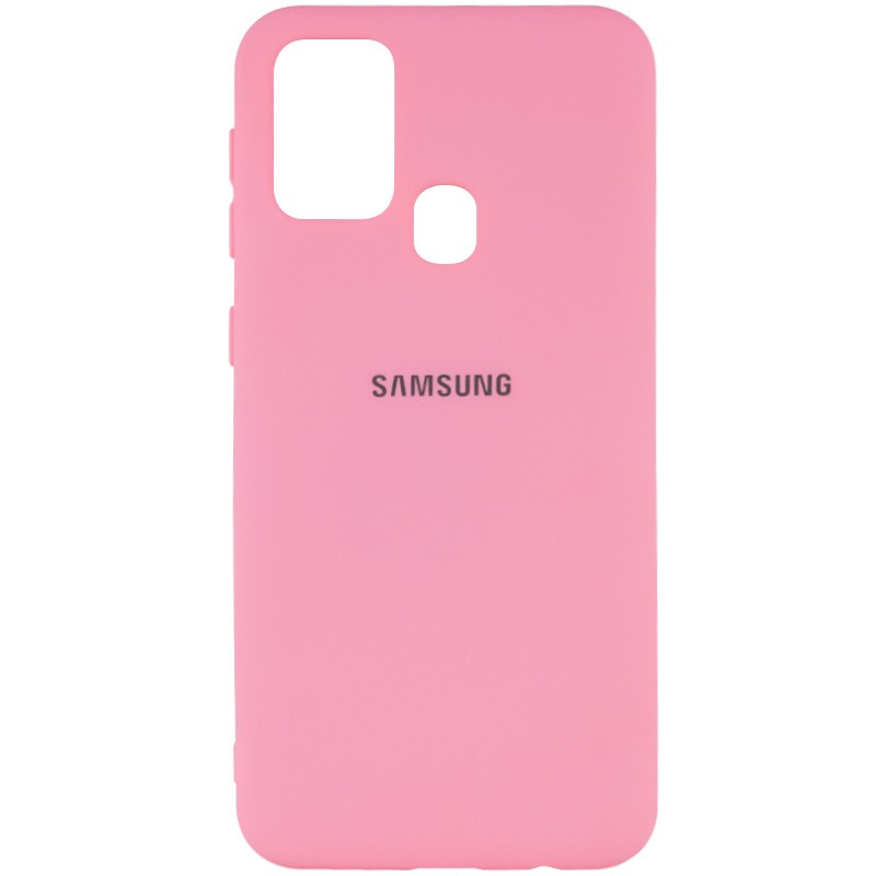 Silicone Cover My Color Full Protective (A) для Samsung M31 (Pink)-0