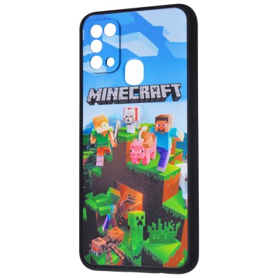 Накладка Game Heroes для Samsung M31 Майнкрафт-0