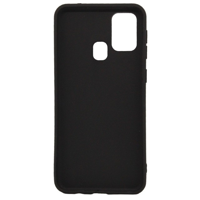 Накладка MAVIS для Samsung M31  шкіряна чорна-1