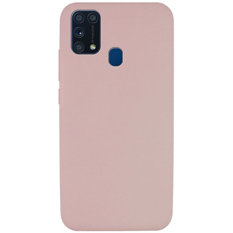 Silicone Cover Full without Logo (A) для Samsung M31 (Pink Sand)-0