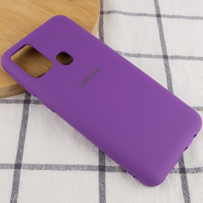 Silicone Cover My Color Full Protective (A) для Samsung M31 (Purple)-1