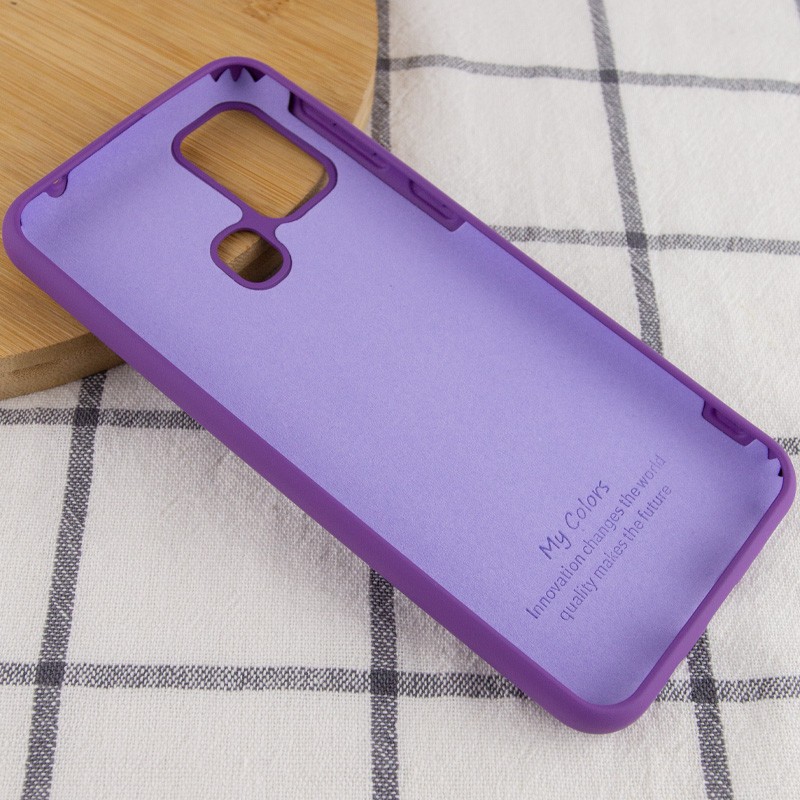 Silicone Cover My Color Full Protective (A) для Samsung M31 (Purple)-2