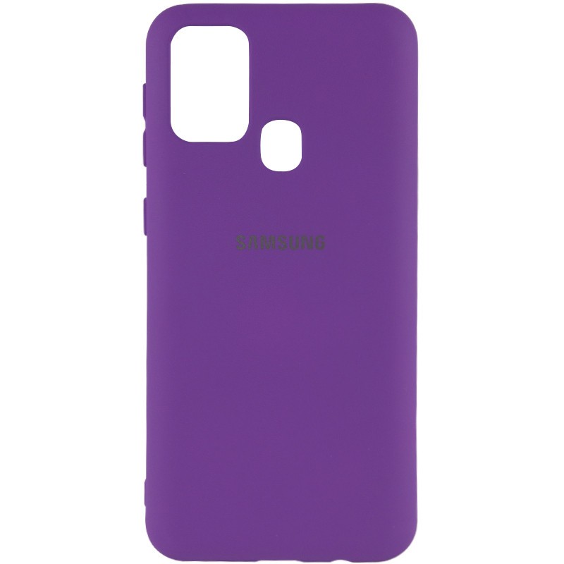 Silicone Cover My Color Full Protective (A) для Samsung M31 (Purple)-0