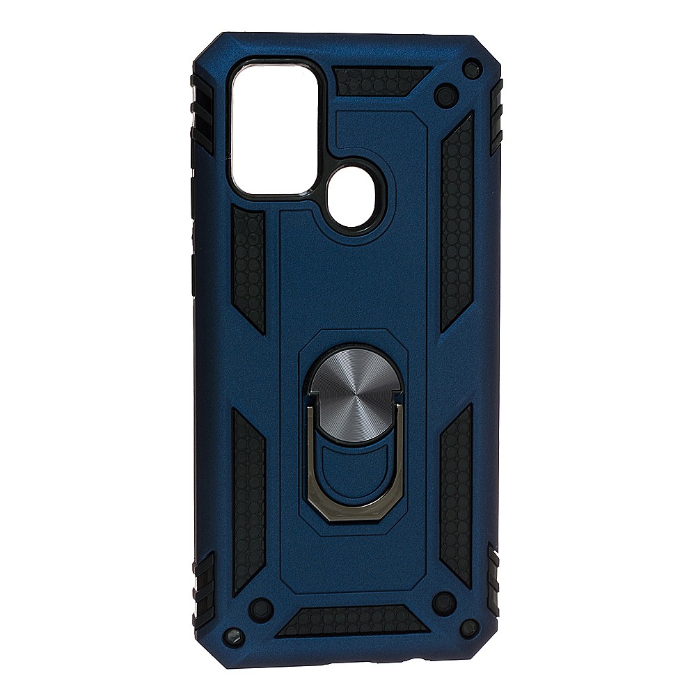 Накладка під магнітний тримач Serge Ring для Samsung M31 (Dark blue)-0