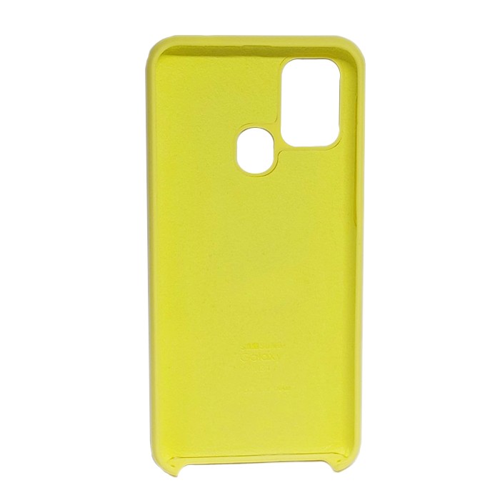 Silicone Case для Samsung M31/M21/M30s  Brilliant Yellow-1