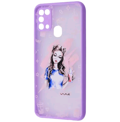 WAVE Cartoon Case Samsung M31 (girly lifestyle)-0