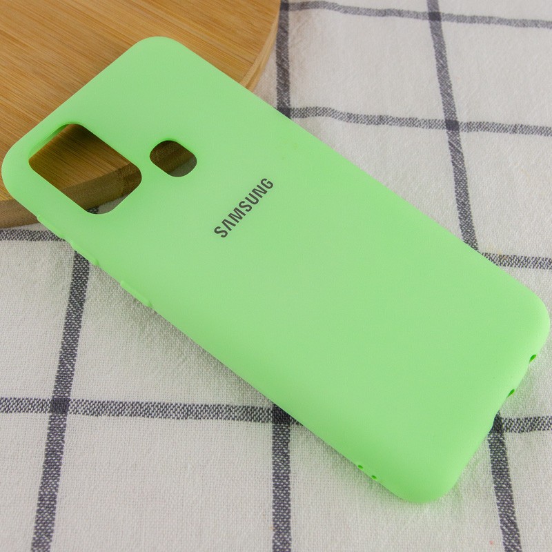 Silicone Cover My Color Full Protective (A) для Samsung M31 (Green)-1