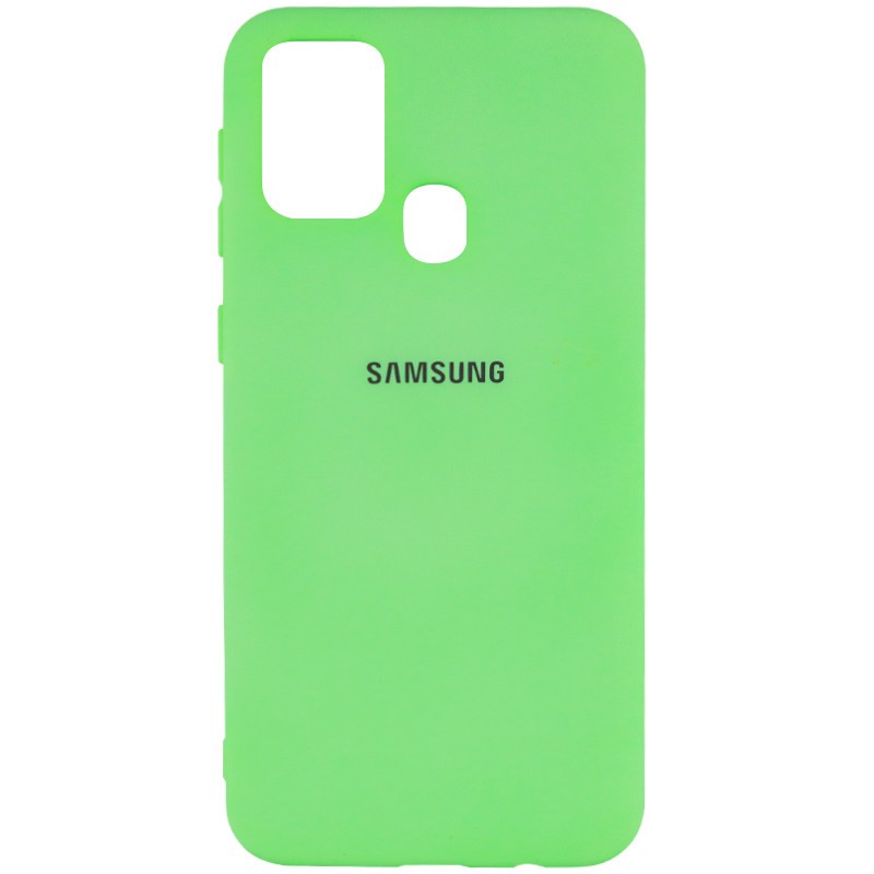 Silicone Cover My Color Full Protective (A) для Samsung M31 (Green)-0