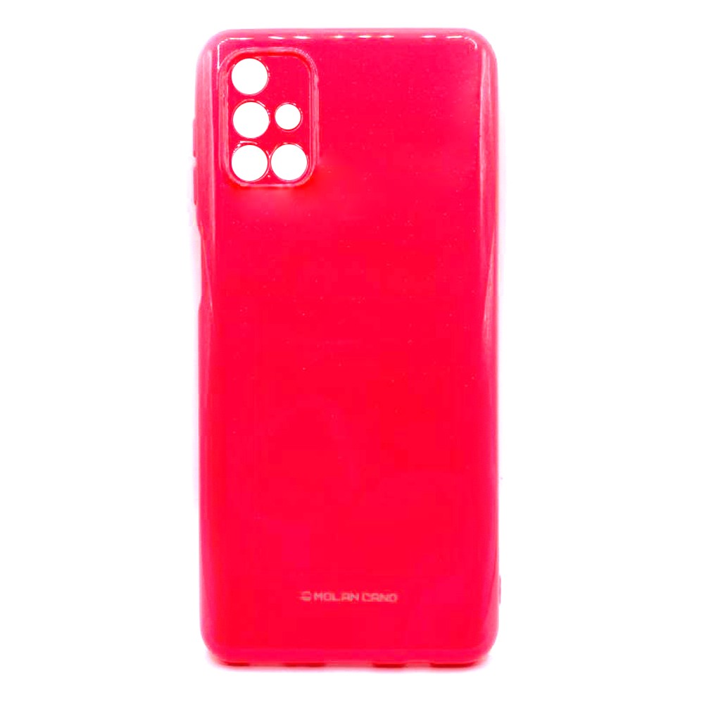 Накладка Molan Cano Jelly Case для Samsung M31s pink-0