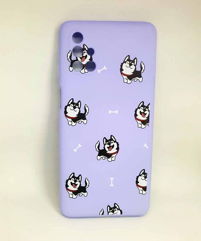 WAVE Fancy для Samsung M31s (haski/light purple)-0
