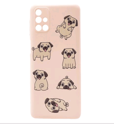 WAVE Fancy для Samsung M31s (pug/pink sand)-0