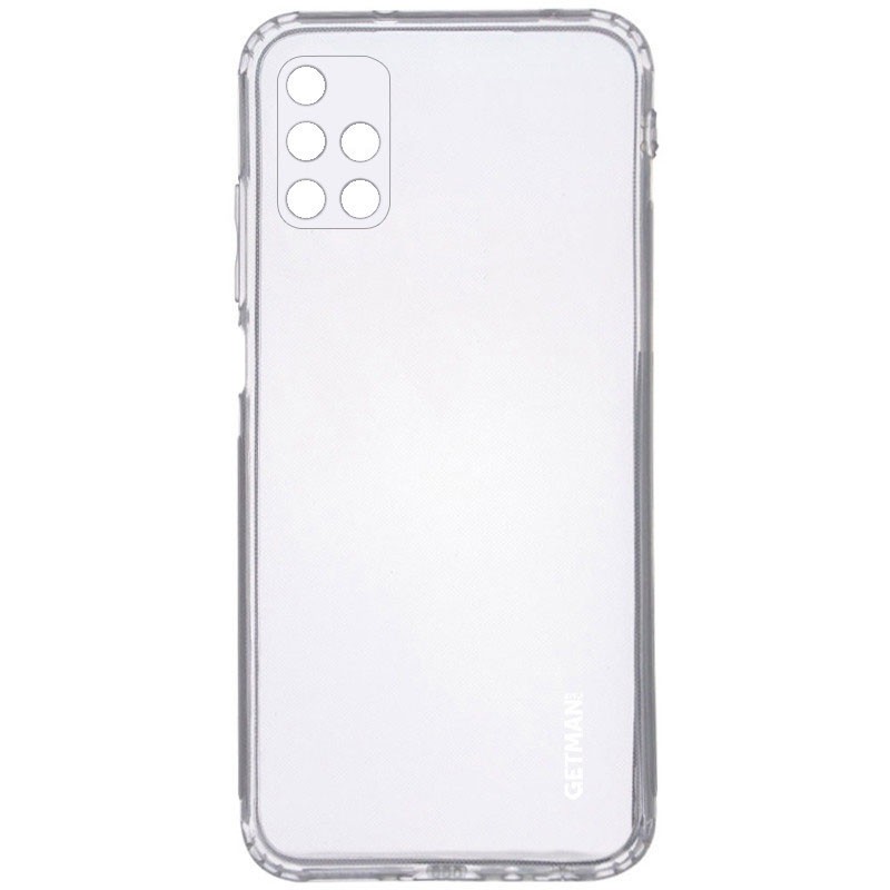 Накладка GETMAN Clear 1,0 mm для Samsung M31s прозора-0