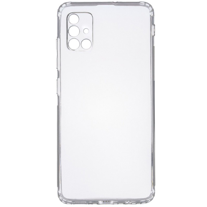 Накладка Premium для Samsung M31s прозорий силікон-0