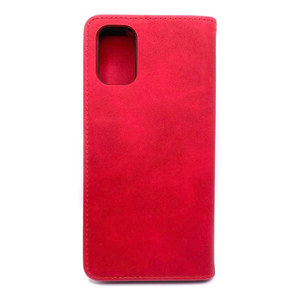 Книга Business Matte Line для Samsung M31s  червона-1