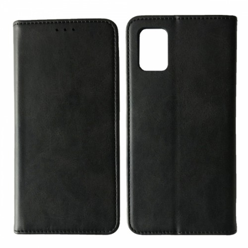Книжка Black TPU Magnet для Samsung M31s Чорна-0