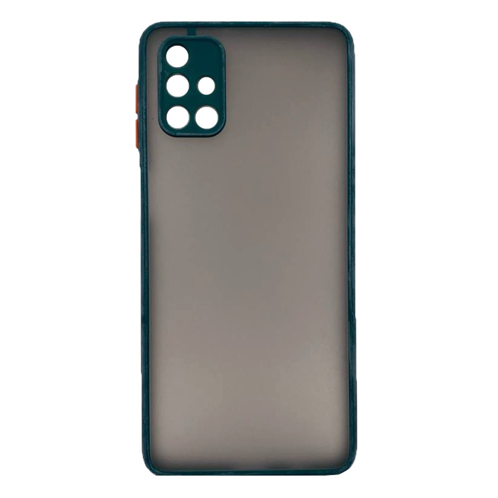 Накладка Totu Gingle Camera для Samsung M31s темно-зелена-0