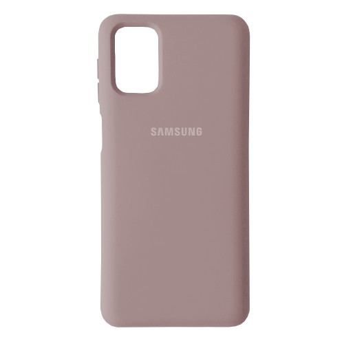 Silicone Case Full для Samsung M31s (M317) Lavander Grey-0