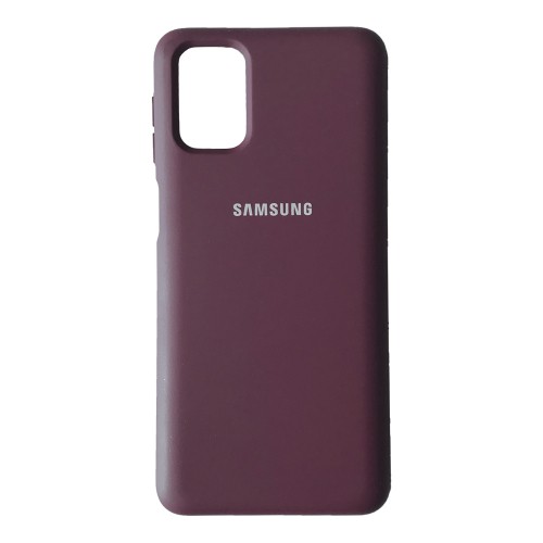 Silicone Case Full для Samsung M31s (M317) Grape-0