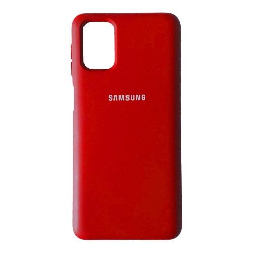 Silicone Case Full для Samsung M31s (M317) Red-0