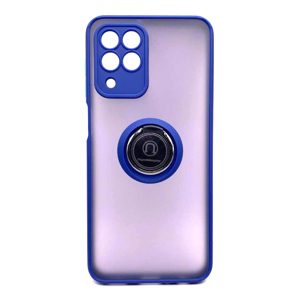 Накладка Totu Gingle Ring для Samsung M33 темно-синя-0