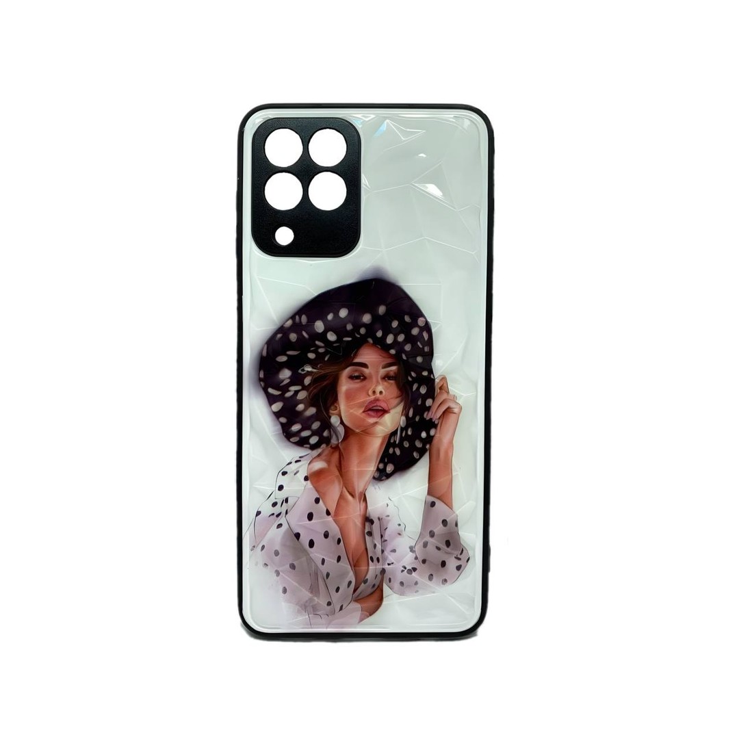 Накладка Ladies Camera для Samsung M33 Girl in a hat-0