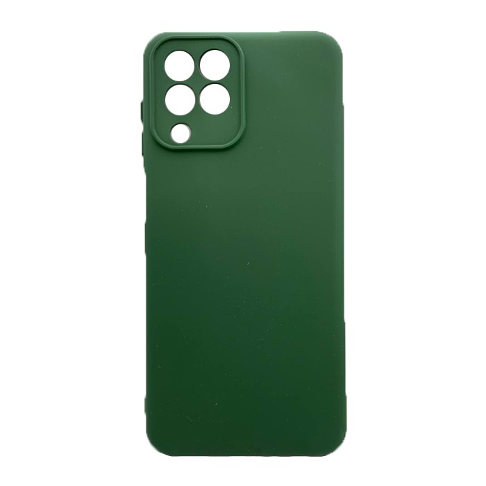 Silicone Cover Full Camera Protective (AA) для Samsung M33 (Dark green)-0