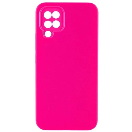 Silicone Cover Full Camera Protective (AA) для Samsung M33 (Barbie pink)-0