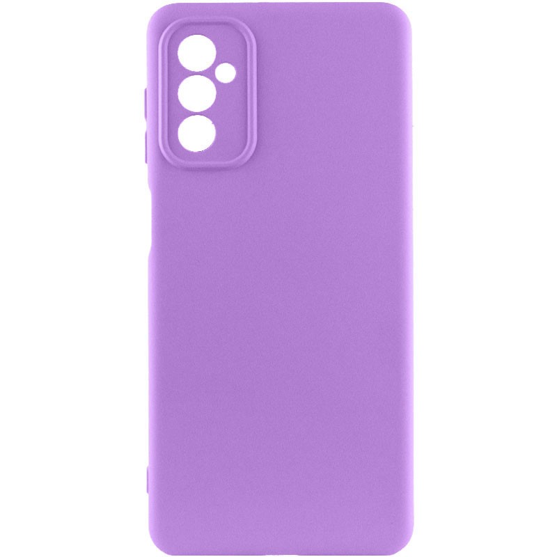 Silicone Cover Full Camera no logo (AA) для Samsung M34 (Purple)-0