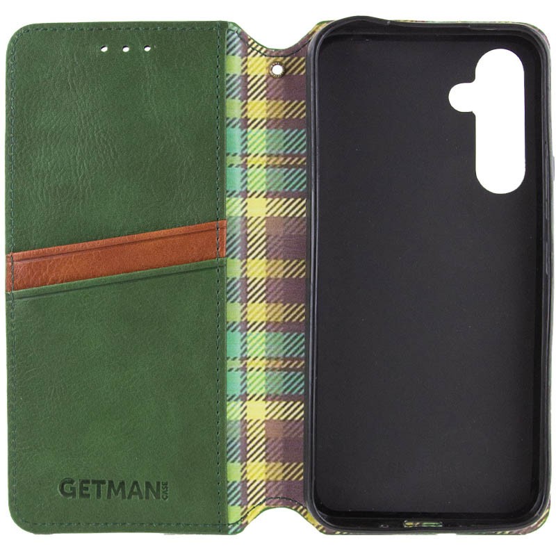 Книжка GETMAN Cubic для Samsung M34 зелена-1