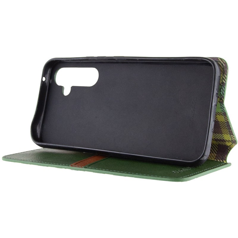 Книжка GETMAN Cubic для Samsung M34 зелена-2