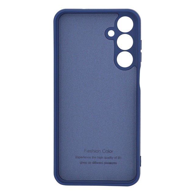 Silicone Cover Full Camera no logo (AA) для Samsung M35 (Navy Blue)-1