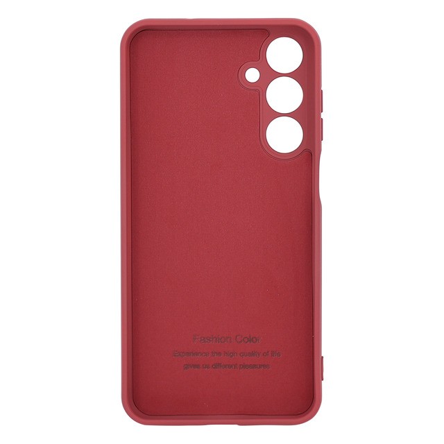 Silicone Cover Full Camera no logo (AA) для Samsung M35 (Rose red)-1