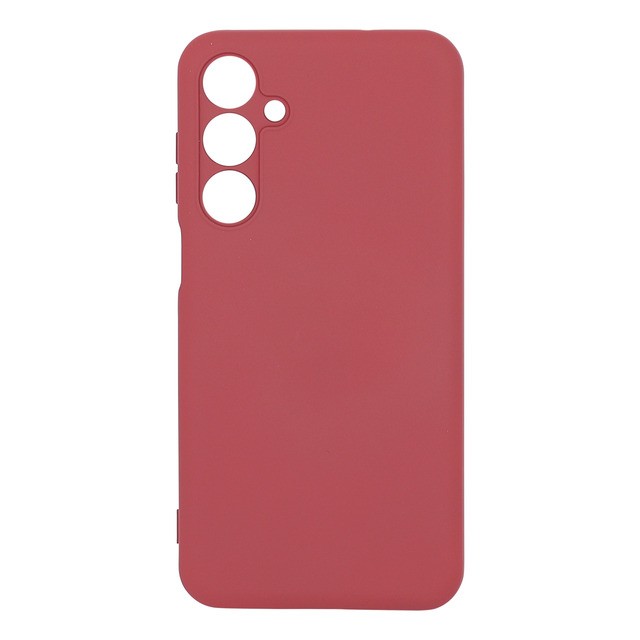 Silicone Cover Full Camera no logo (AA) для Samsung M35 (Rose red)-0