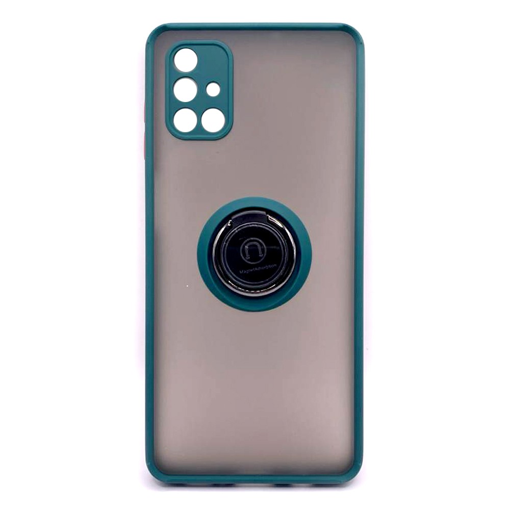 Накладка Totu Gingle Ring для Samsung M51 оливкова-0