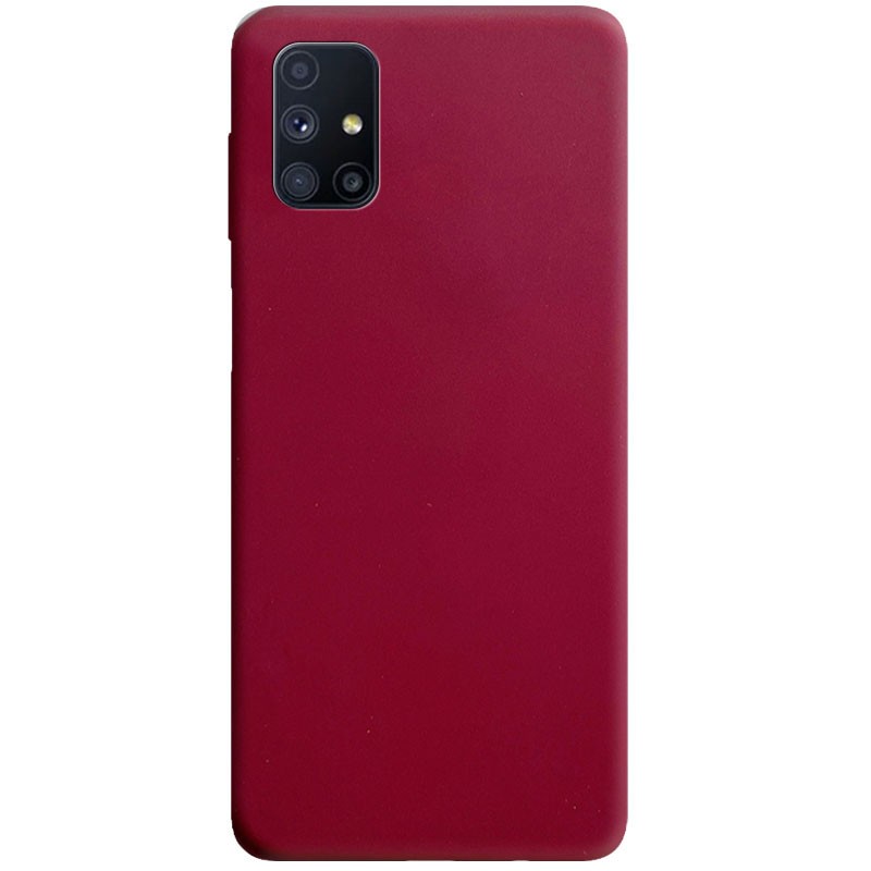 Накладка Candy для Samsung M51 бордовий-0