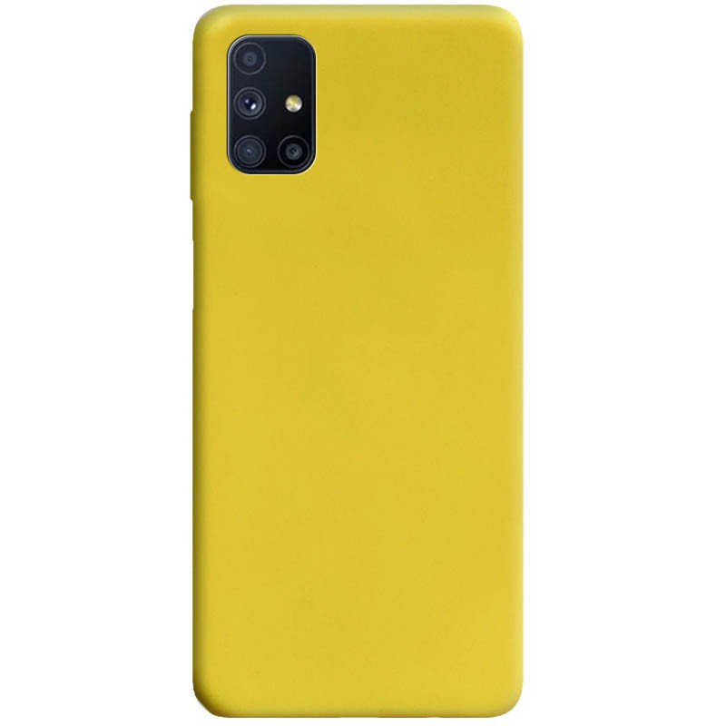Накладка Candy для Samsung M51 жовтий-0