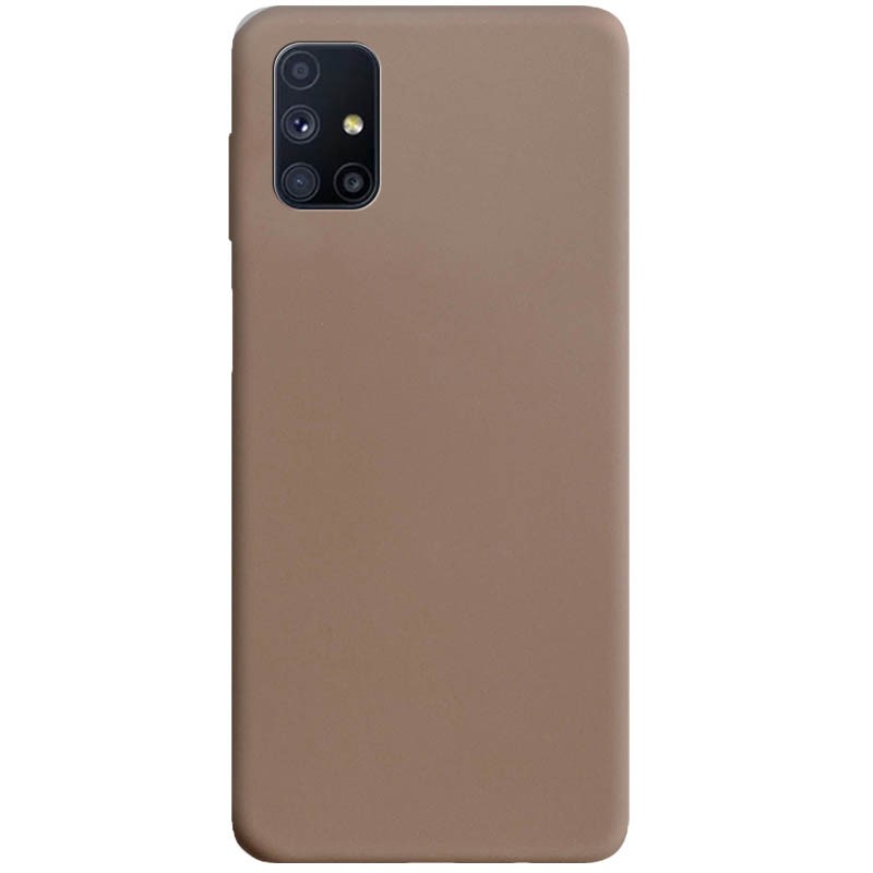 Накладка Candy для Samsung M51 коричневий-0