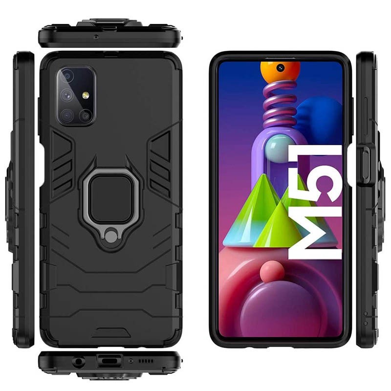 Накладка Armor 2.0 для Samsung M51 чорна-0