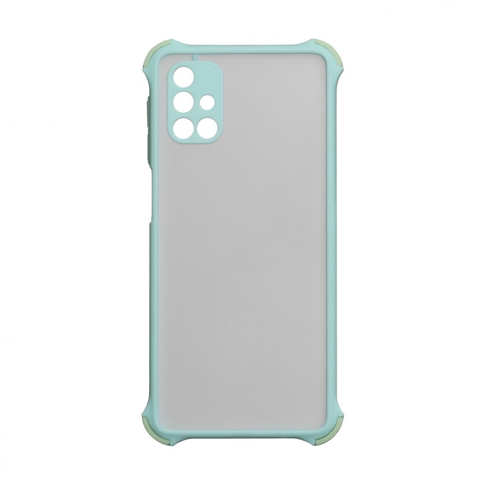 Накладка Armor Frame для Samsung M51 бірюзова-0