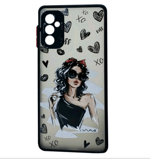 WAVE Cartoon Case для Samsung M52 (little black dress)-0